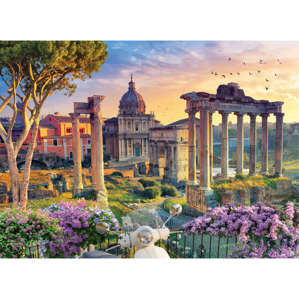 Eurographics Puzzle Forum Romanum, Rom, Italien, 1000 Teile, 6000-6003