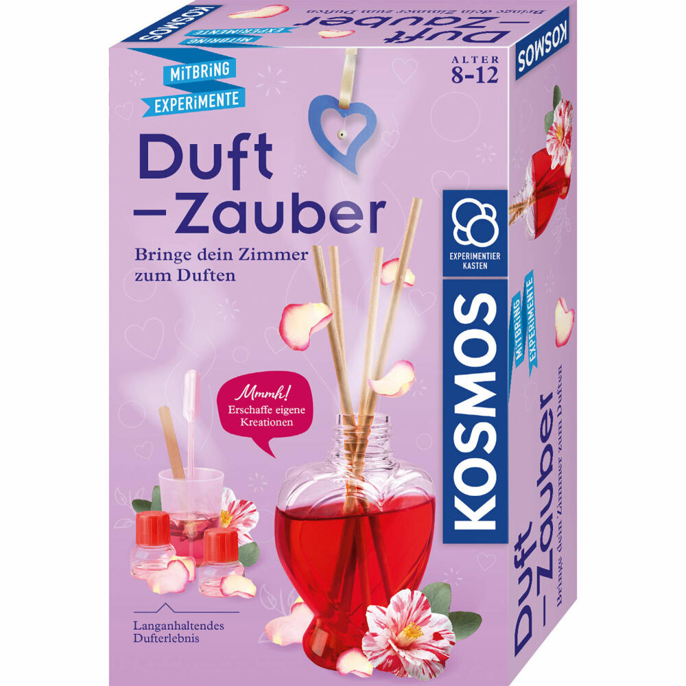 KOSMOS Duft-Zauber, Experimentierkasten, Raumduft, Lufterfrischer, Experimentierset, ab 8 Jahren, 645670