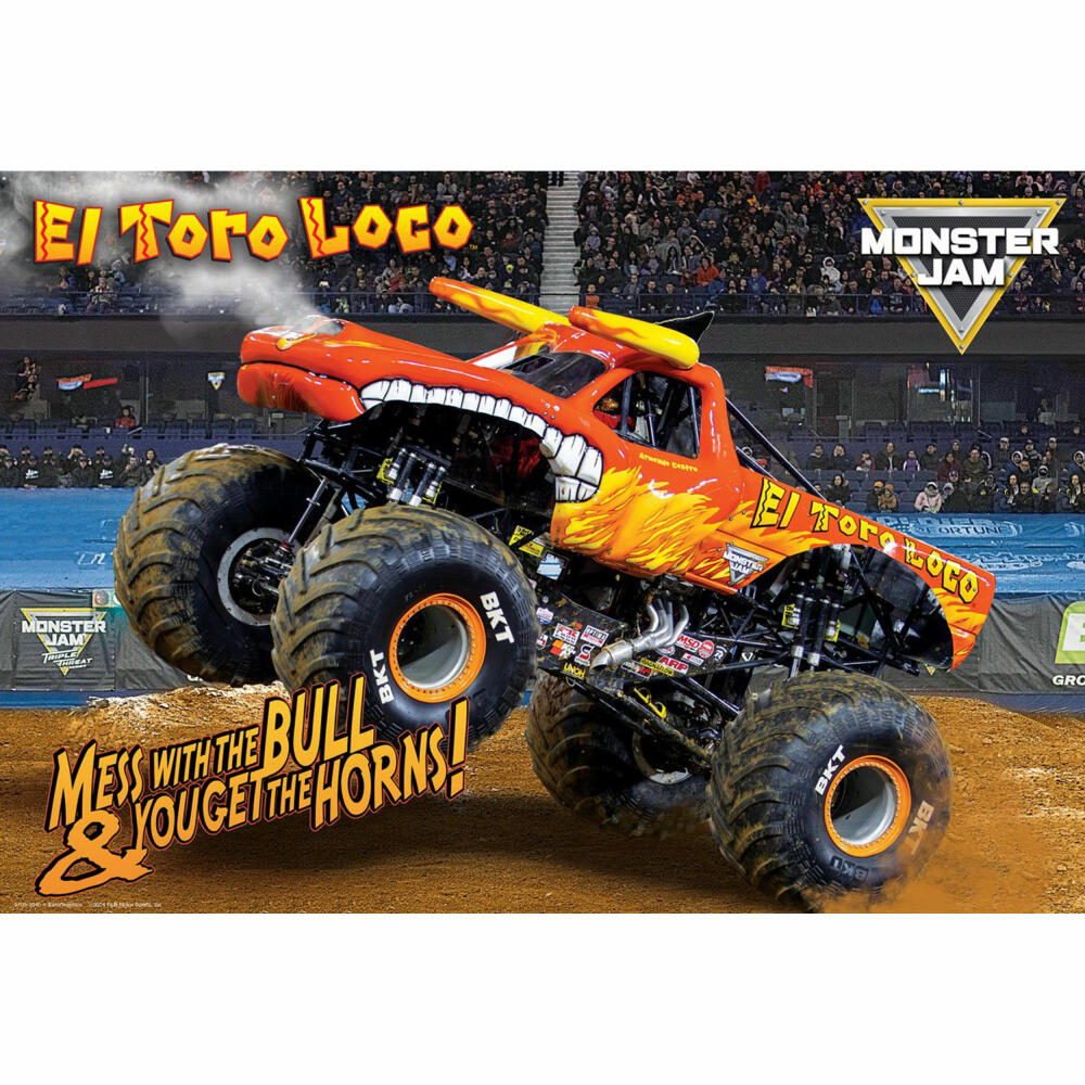 Eurographics Puzzle mit Lunch Bag Monster Jam - El Toro Loco, 100 Teile, 9100-5940