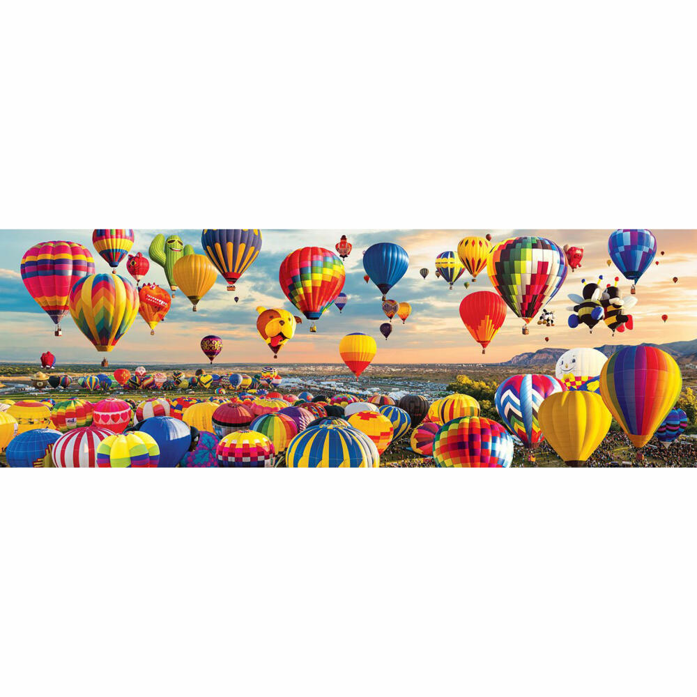 Eurographics Panorama-Puzzle Ballonstart, Heißluftballons, 1000 Teile, 6010-5923