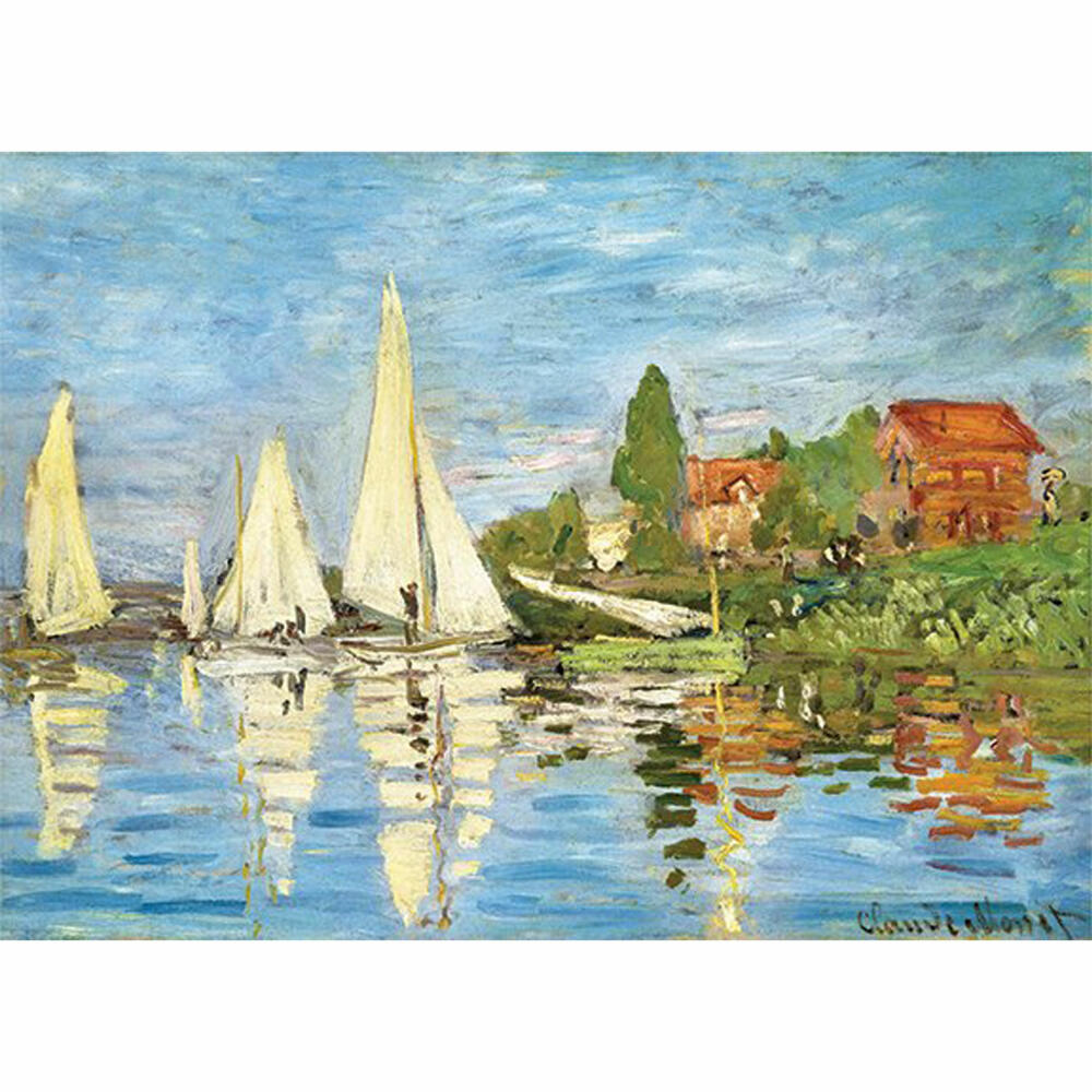 Eurographics Puzzle Regatten in Argenteuil - Monet, 1000 Teile, 6000-6040