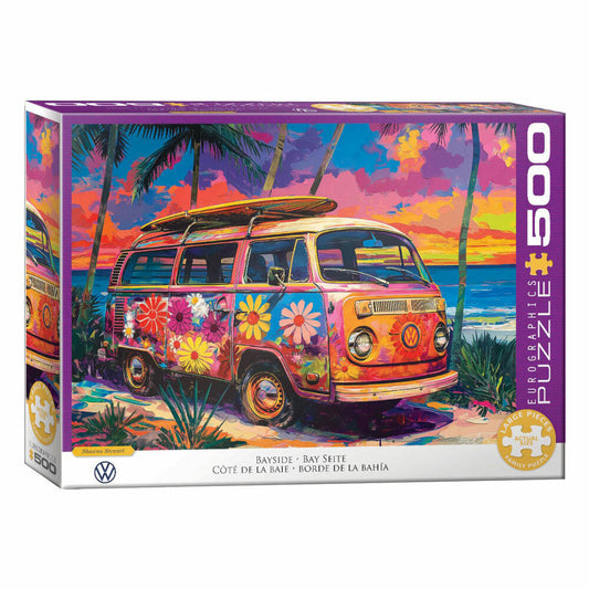 Eurographics Puzzle VW Bayside, Bulli - Shawna Steward, 500 Teile, 6500-5992