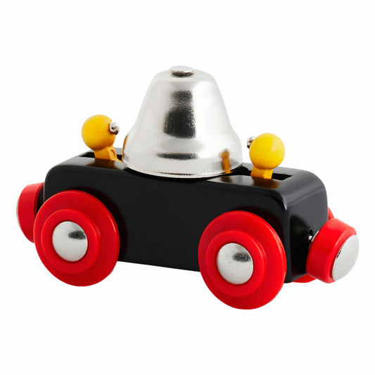 BRIO Glockenwagen, Zubehör für die Holzeisenbahn, Eisenbahn, Holzspielzeug, Holz Spielzeug, 33749