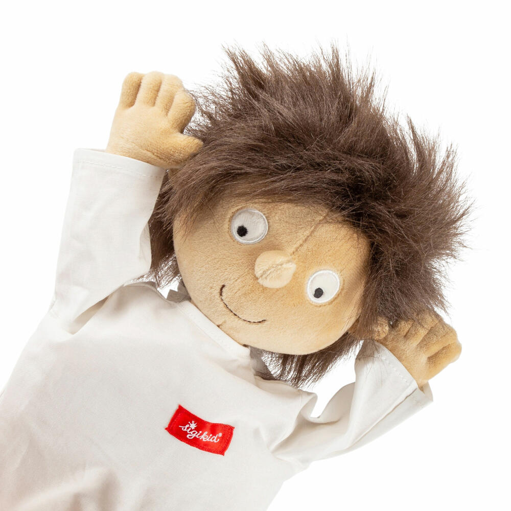sigikid Erwin Der Kleine Patient, Lernpuppe, Lern Puppe, Stoffpuppe, Spielpuppe, Weichpuppe, Baumwolle / Polyester, H 44 cm, 38322