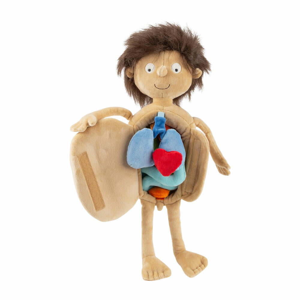 sigikid Erwin Der Kleine Patient, Lernpuppe, Lern Puppe, Stoffpuppe, Spielpuppe, Weichpuppe, Baumwolle / Polyester, H 44 cm, 38322