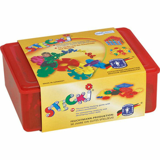 Feuchtmann STECKi plug-in bricks in a large click box