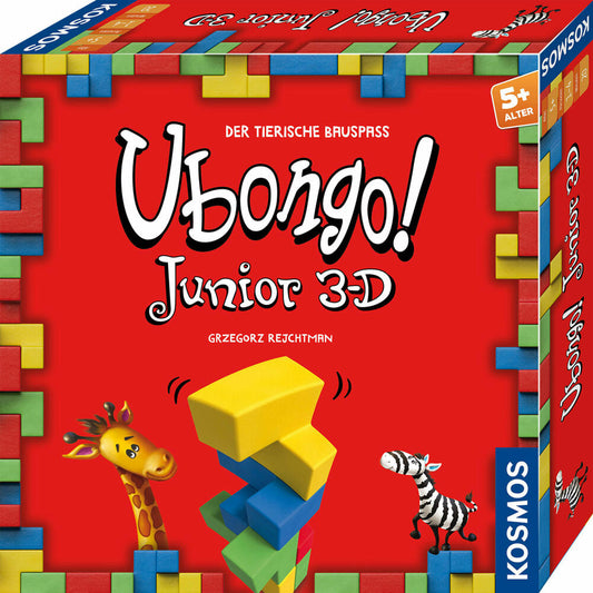 KOSMOS Ubongo! Junior 3D, puzzle game, logic game, children's game, children, from 5 years, 683436