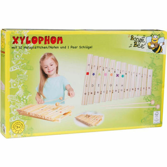 Boogie Bee Boogie Bee Holz Xylophon mit 12 Noten