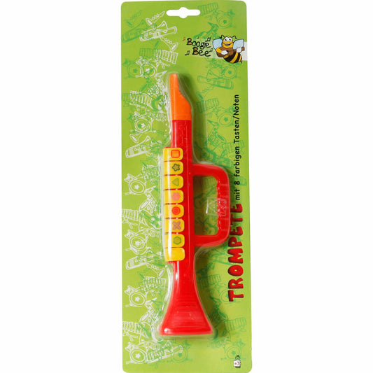 Boogie Bee Boogie Bee trumpet, red, 27cm