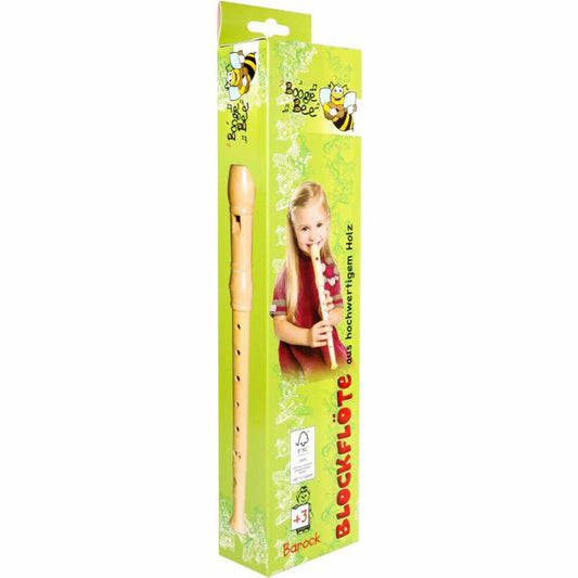 Boogie Bee Boogie Bee Recorder Wood Baroque, 32 cm
