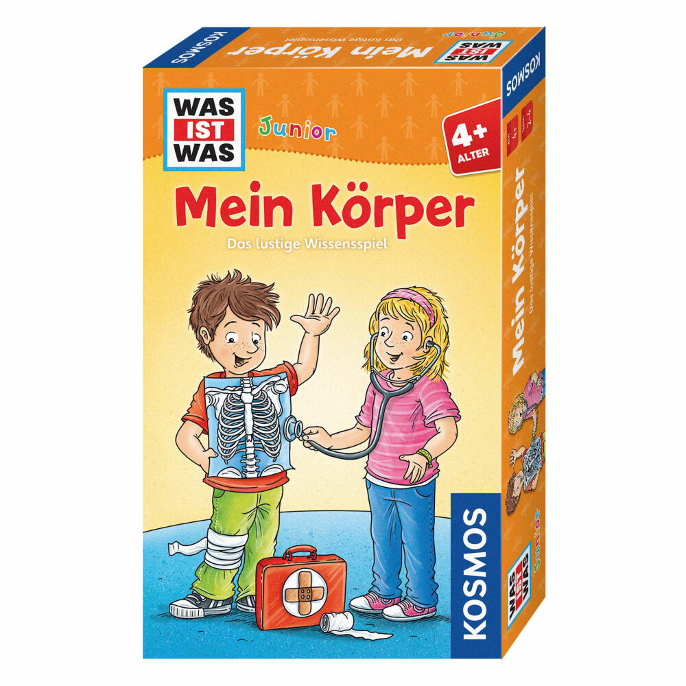 KOSMOS children's games What Is What Junior - My Body, educational game, game for children, from 4 years, 711498
