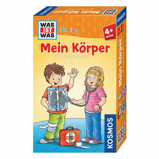 KOSMOS Kinderspiele Was Ist Was Junior - Mein Körper,  Lernspiel, Spiel für Kinder, ab 4 Jahren, 711498