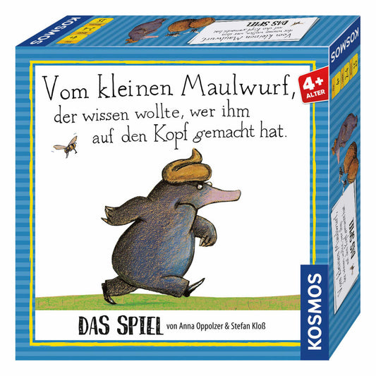 KOSMOS Vom Kleinen Maulwurf, Der Wissen Wollte, Wer Ihm Auf den Kopf Gemacht Hat - Das Spiel, Brettspiel für Kinder, ab 4 Jahren, 698683