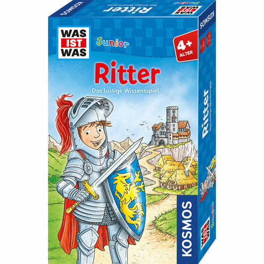 KOSMOS WAS IST WAS Junior - Ritter, Kinderspiel, Ritterspiel, Spielen, ab 4 Jahren, 711528