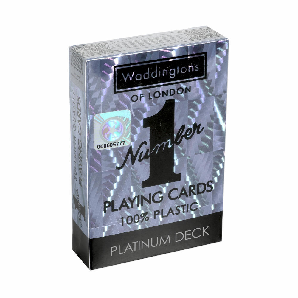 Winning Moves No1 Spielkarten Platin Deck, Kartenspiel, Skatspiel, Spiel Karten, Mau Mau, 03552 1