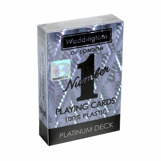 Winning Moves No1 Spielkarten Platin Deck, Kartenspiel, Skatspiel, Spiel Karten, Mau Mau, 03552 1