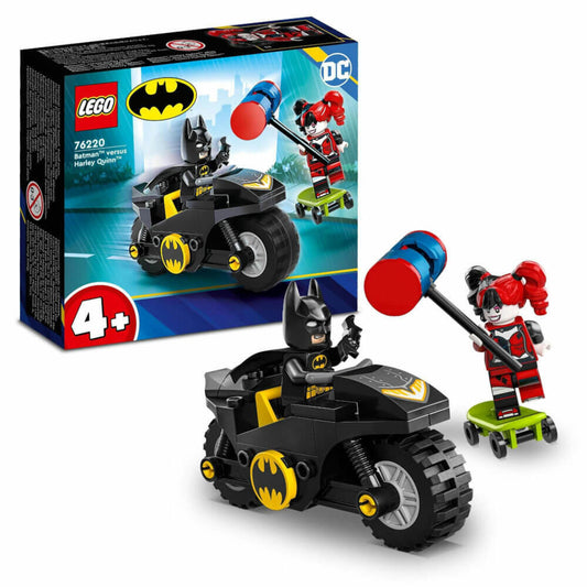 LEGO Super Heroes Batman vs. Harley Quinn, 42-piece, building set, construction set, building blocks, toy, ages 4 and up, 76220