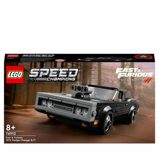 LEGO Speed Fast & Furious 1970 Dodge Charger R/T, 345-tlg., Auto, Bauset, Konstruktionsset, Bausteine, Spielzeug, ab 8 Jahre, 76912