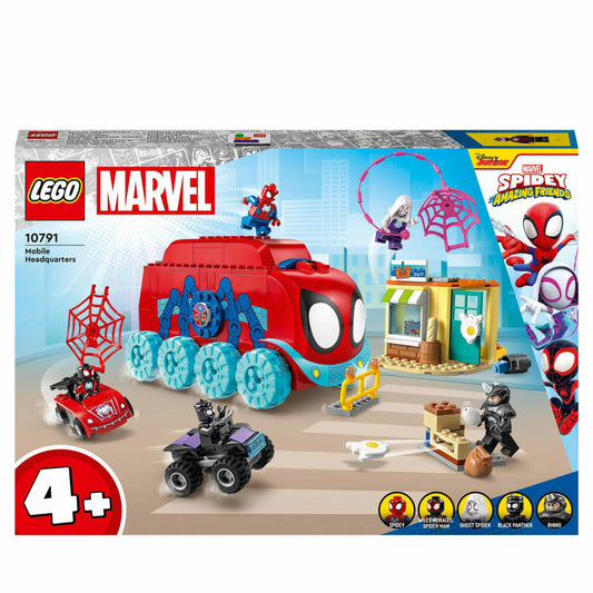 LEGO Marvel Spider-Man Spideys Team-Truck, 187-tlg., Bauset, Konstruktionsset, Bausteine, Spielzeug, ab 4 Jahre, 10791
