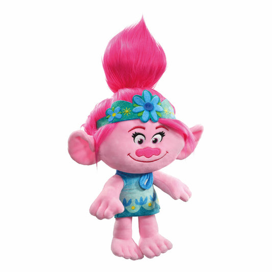Schmidt Spiele Plush Figure Trolls Poppy, Dreamworks Movie Figure, Plush, 39 cm, 42722