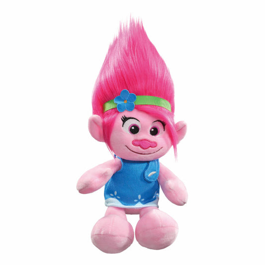 Schmidt Spiele Plush Figure Trolls Poppy, Dreamworks Movie Character, Plush, 25 cm, 42721