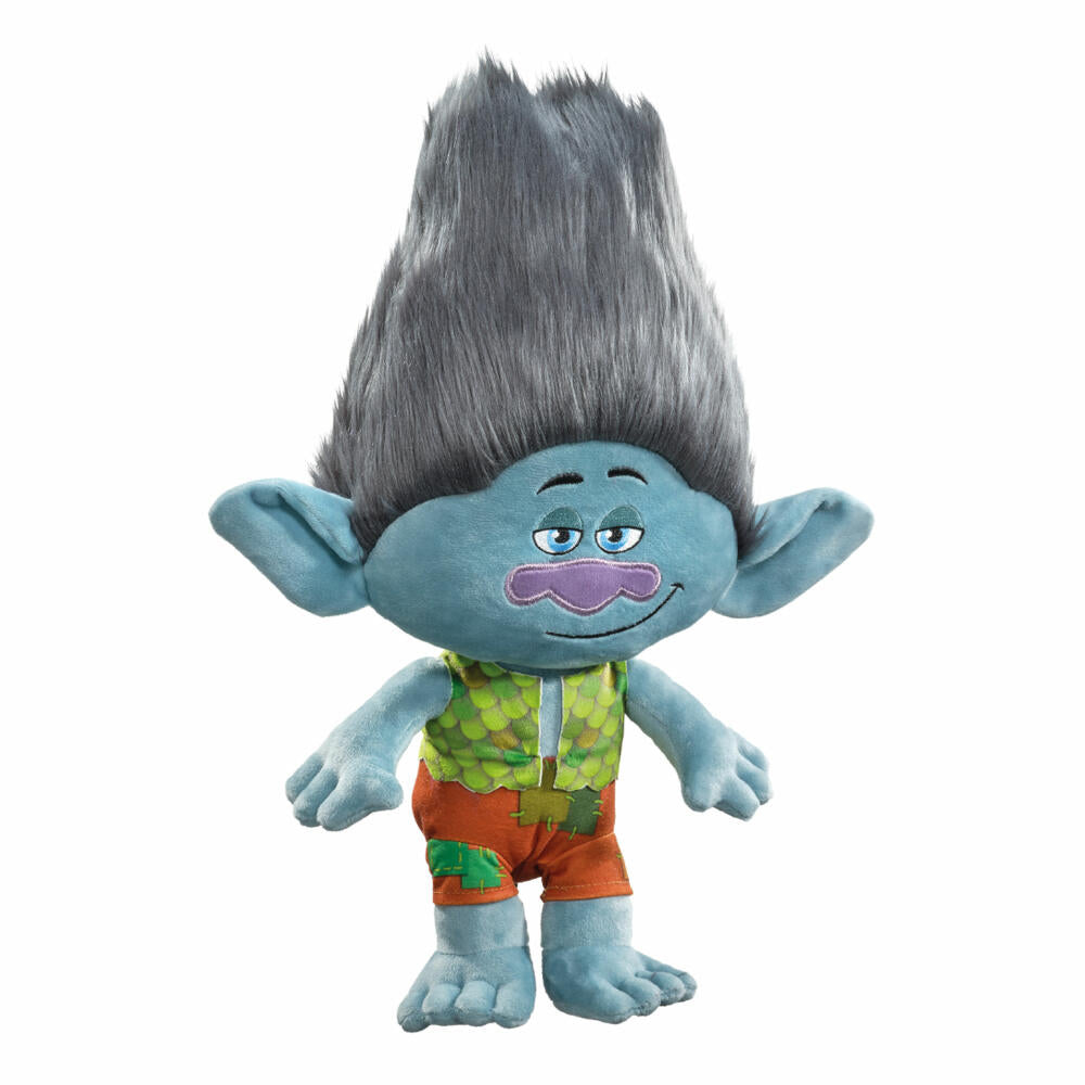 Schmidt Spiele Plush Figure Trolls Branch, Dreamworks Movie Figure, Plush, 40 cm, 42719