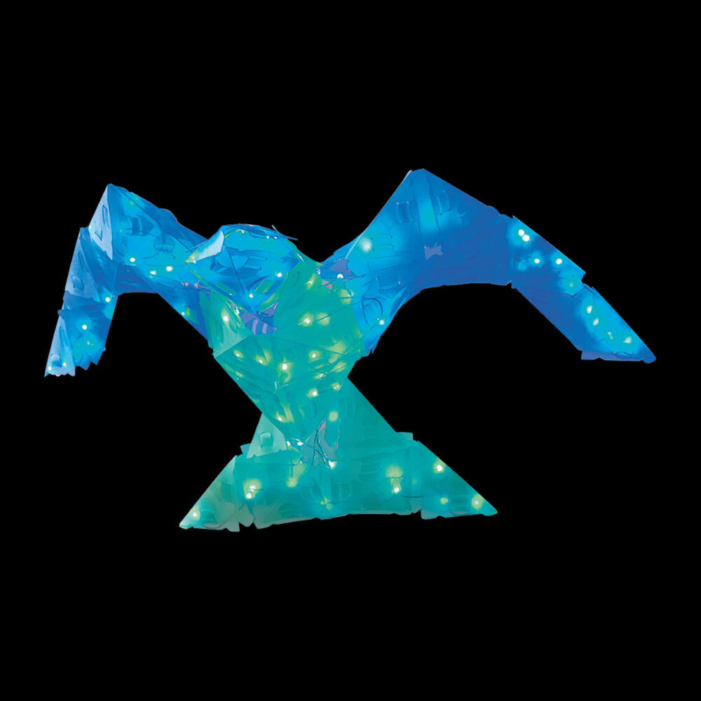 KOSMOS Creatto Hai, Bastelset, 3D-Puzzle, Nachtlicht, Leuchtfigur, Dekoration, Puzzle, 03522