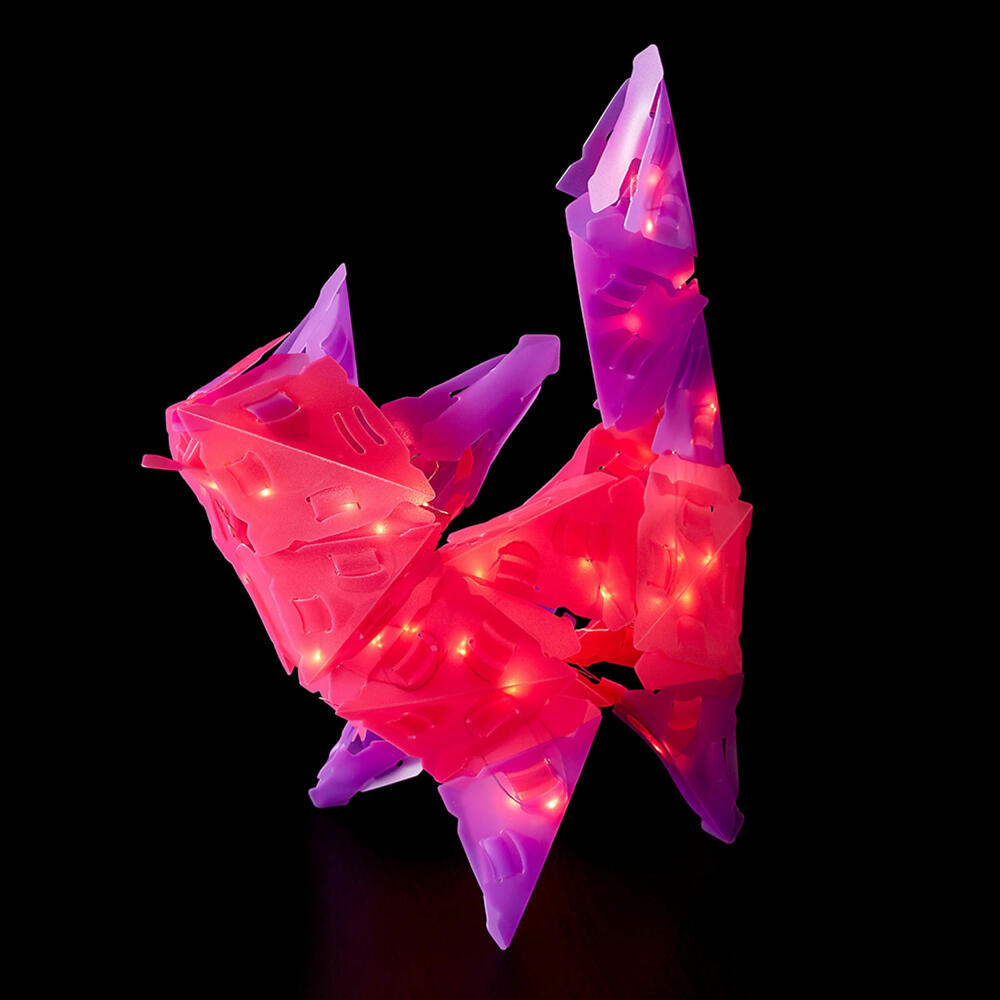 KOSMOS Creatto Katze, Bastelset, 3D-Puzzle, Nachtlicht, Leuchtfigur, Dekoration, Puzzle, 03492