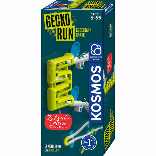 KOSMOS Gecko Run - Snake extension, addition, marble run, accessories, from 8 years, 621186
