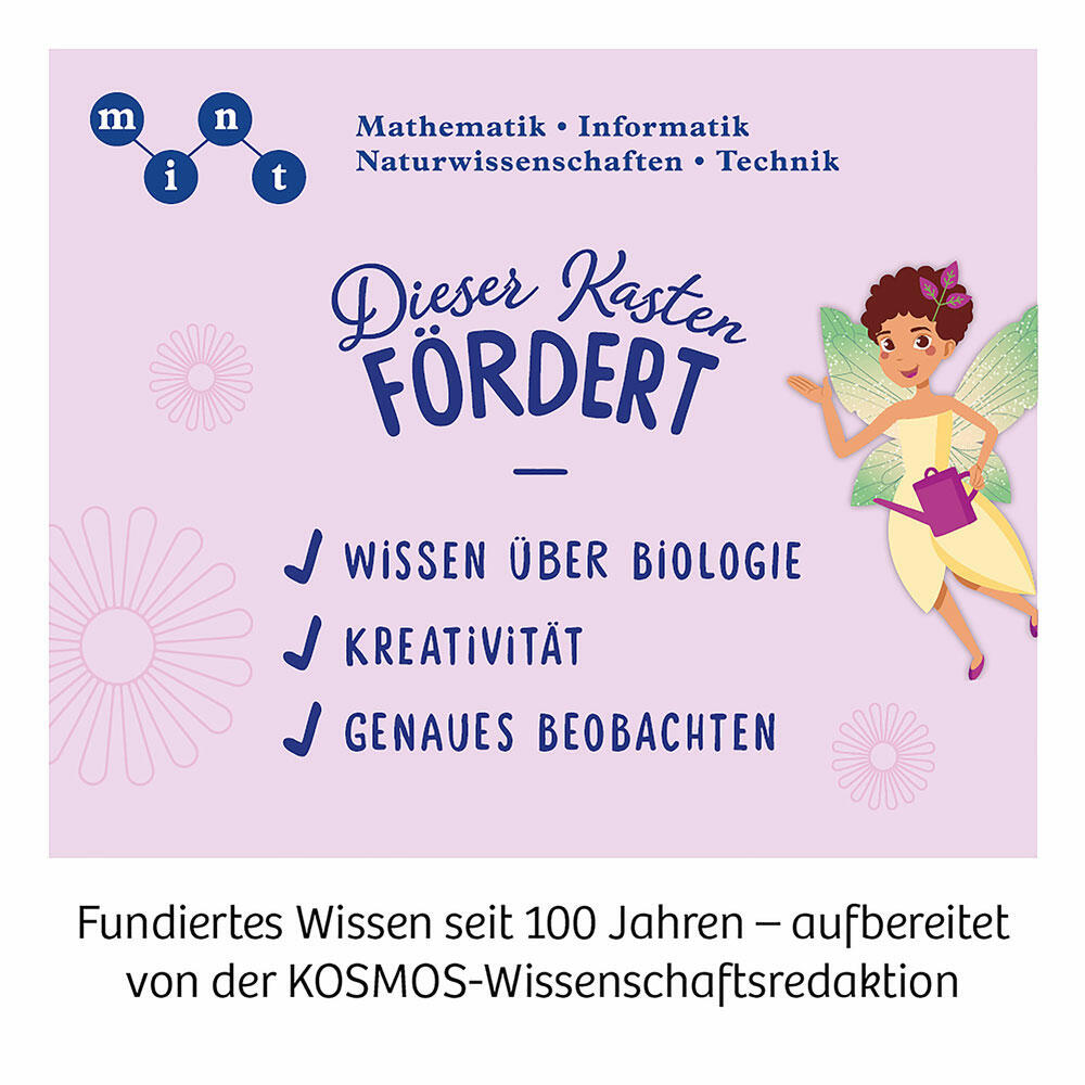 KOSMOS Feen-Garten, Pflanzen, Blumen, Gärtner, Spielzeug, Lernen, Entdecken, ab 6 Jahren, 632144