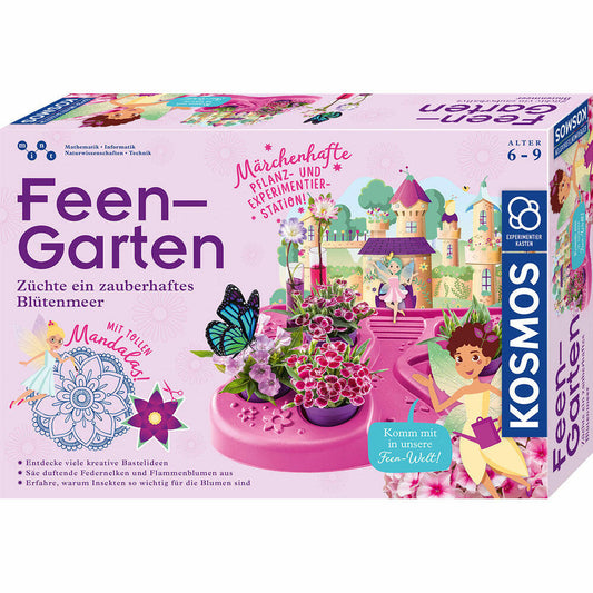 KOSMOS Feen-Garten, Pflanzen, Blumen, Gärtner, Spielzeug, Lernen, Entdecken, ab 6 Jahren, 632144