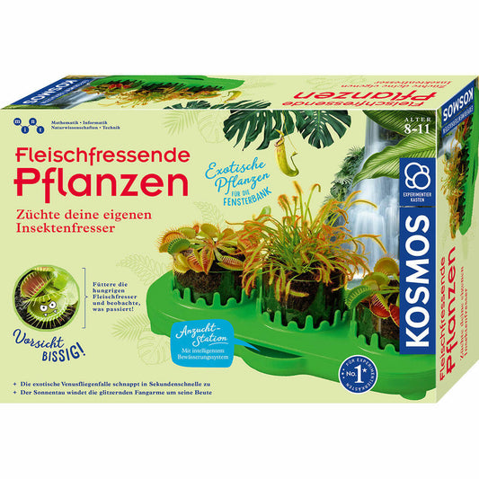 KOSMOS Fleischfressende Pflanzen, Garten, Anpflanzen, Spielen, Bauen, Entdecken, ab 8 Jahre, 632137
