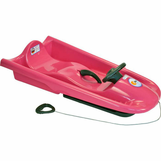 KHW steering sled Snow Flyer pink