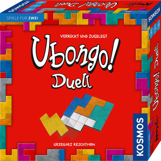 KOSMOS Ubongo! Duel, games for two, puzzle game, family game, ages 8 and up, 683184