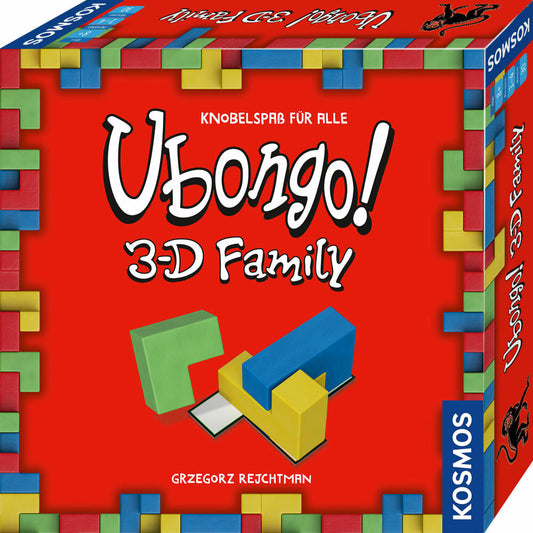 KOSMOS Ubongo! - 3-D Family, puzzle game, logic game, board game, family game, 683160