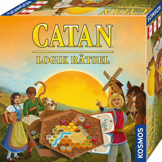 KOSMOS Catan - Logic Puzzle, Brain Teaser, Logic Game, Puzzle Game, Game, Ages 8 and up, 682293