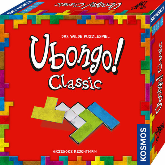 KOSMOS Ubongo! Classic, Das wilde Puzzlespiel, Legespiel, Gesellschaftsspiel, Familienspiel, 683092