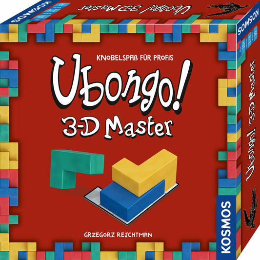 KOSMOS Ubongo! 3-D Master, puzzle game, logic game, board game, family game, 683177