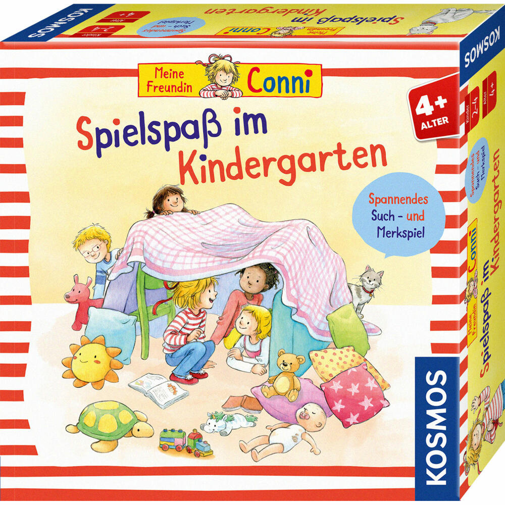 KOSMOS Conni - Fun in kindergarten, children's game, search game, memory game, children's game, from 4 years, 682583