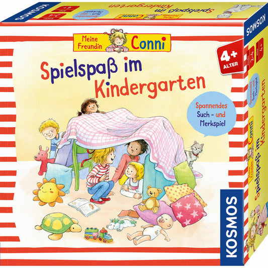 KOSMOS Conni - Fun in kindergarten, children's game, search game, memory game, children's game, from 4 years, 682583