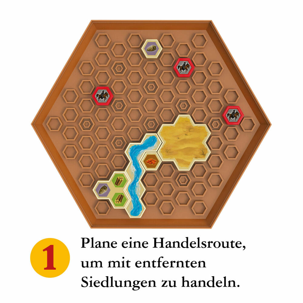 KOSMOS Catan - Logic Puzzle, Brain Teaser, Logic Game, Puzzle Game, Game, Ages 8 and up, 682293