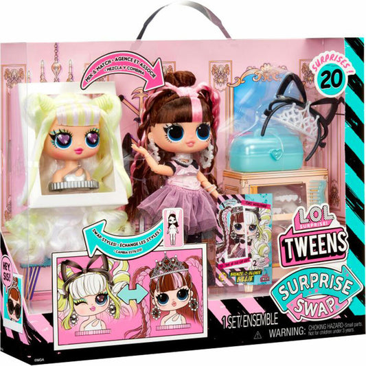 LOL Surprise Tweens Surprise Swap Fashion Doll- Bronze-2-Blonde Billie, fashion doll, dress-up doll, doll, 591740EUC