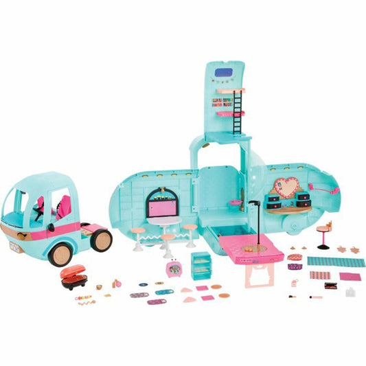 LOL Surprise Glam N Go Camper, Playset, Vehicle, Car, House, Toy, 502500EUC