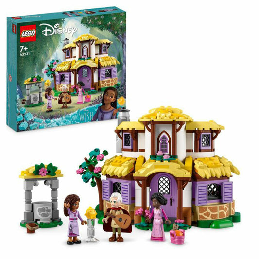 LEGO Disney Ashas Häuschen, 509-tlg., Legosteine, Bausteine, Bauset, Konstruktionsset, ab 7 Jahren, 43231
