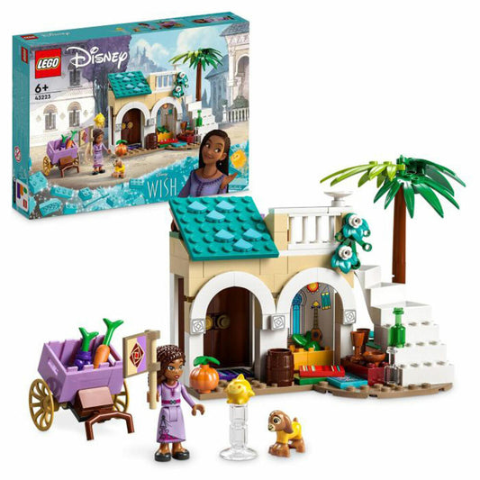 LEGO Disney Asha in der Stadt Rosas, 154-tlg., Legosteine, Bausteine, Bauset, Konstruktionsset, ab 6 Jahren, 43223