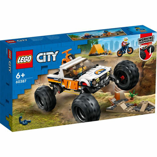 LEGO City Offroad Abenteuer, 252-tlg., Bauset, Konstruktionsset, Bausteine, Spielzeug, ab 6 Jahre, 60387
