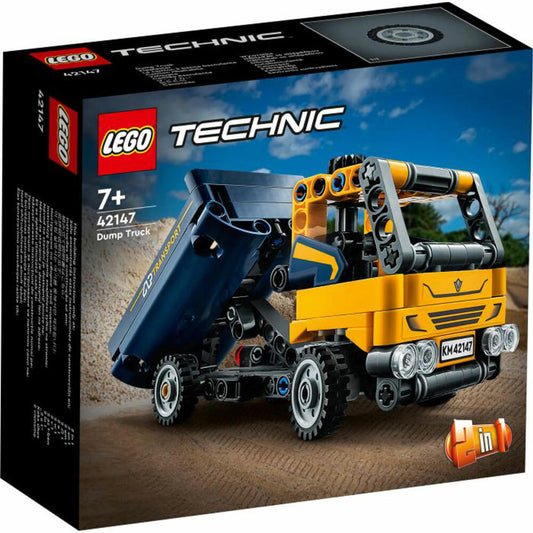 LEGO Technic Dump Truck, 177 pcs, Building Set, Construction Set, Building Blocks, Toy, Ages 7 and Up, 42147