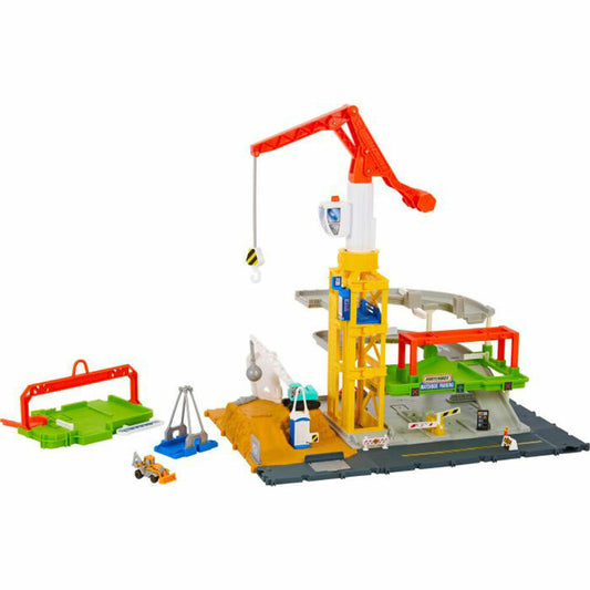 Mattel Matchbox Action Drivers Giant Construction Site Playset