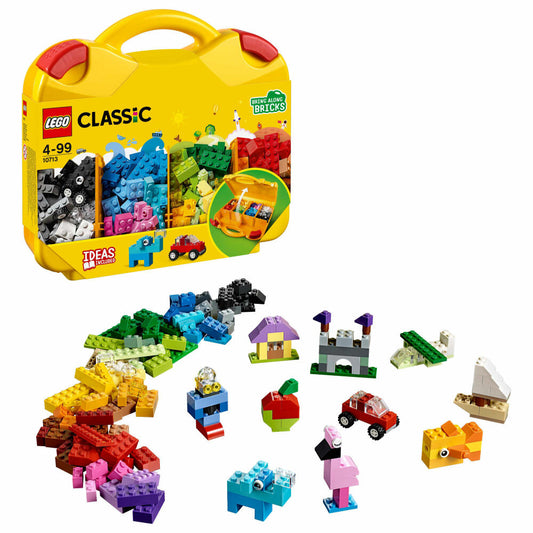 LEGO Classic Bausteine Starterkoffer - Farben Sortieren, 213-tlg., Legosteine, Bausteine, Bau Steine, Bauen, Spielzeug, Ab 4 Jahren, 10713