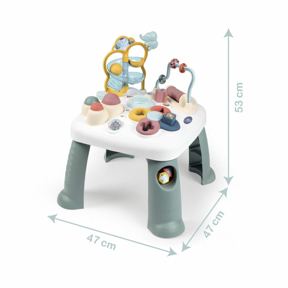 Little Smoby Activity Play Table, Educational Toy, Motor Skills Center, Motor Skills Toy, 7600140303